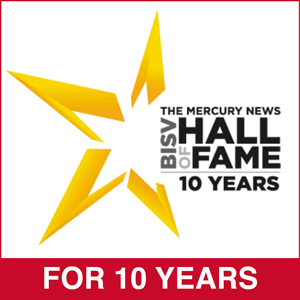 Mercury News BISV HALL OF FAME 10 Years